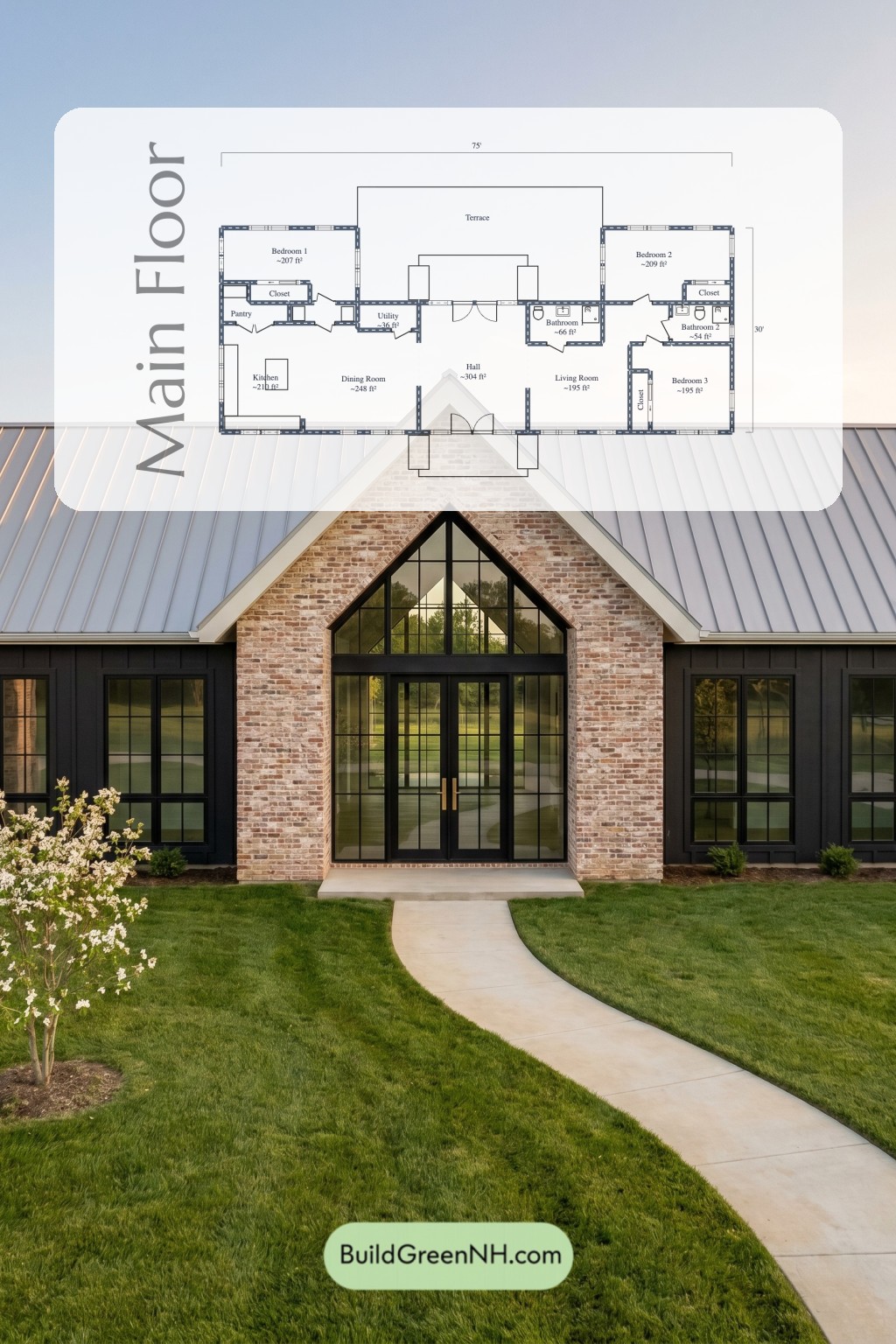 The Modern Farmhouse Pavilion Floor Plan