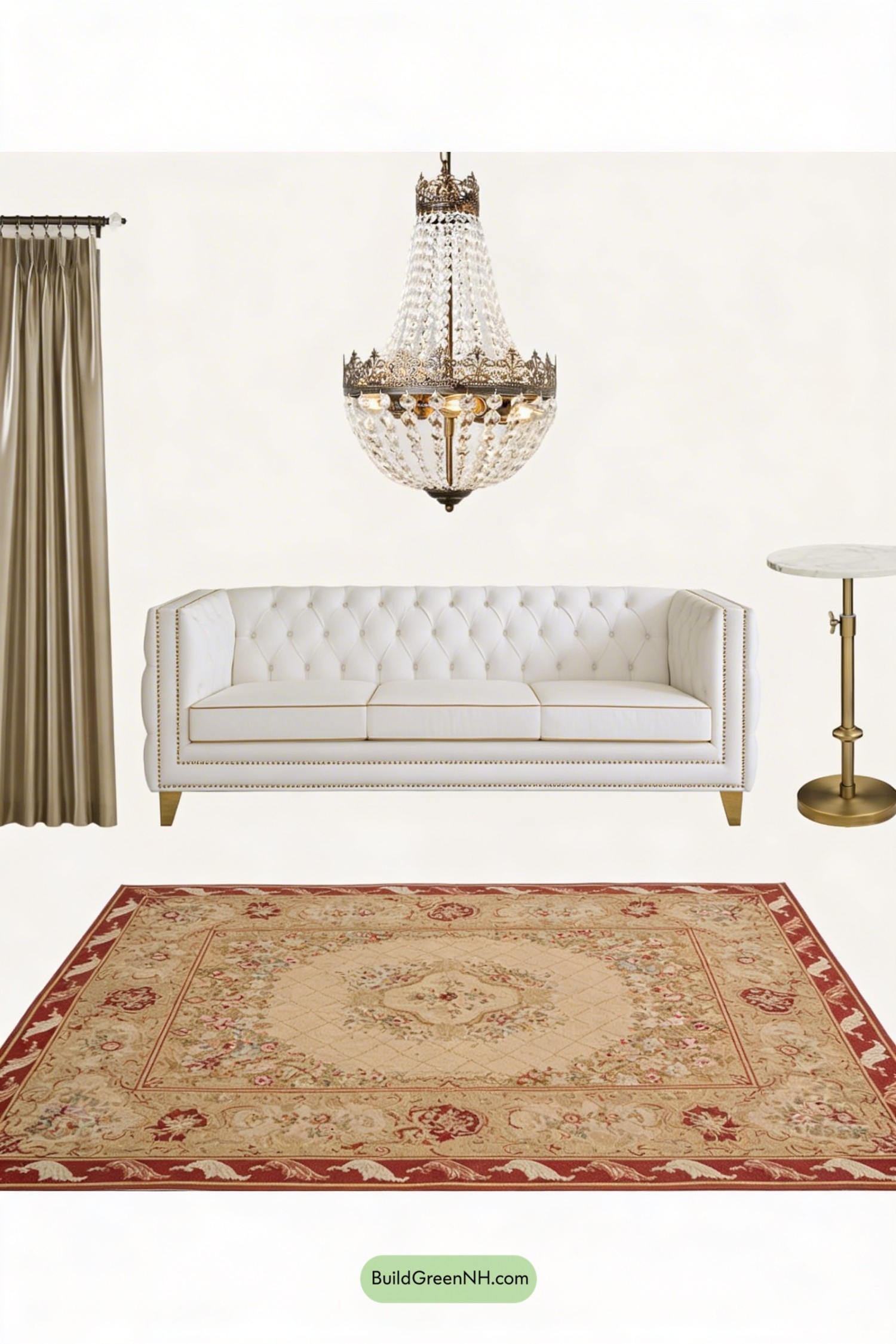 Moodboard for Parisian Glam Salon Revival