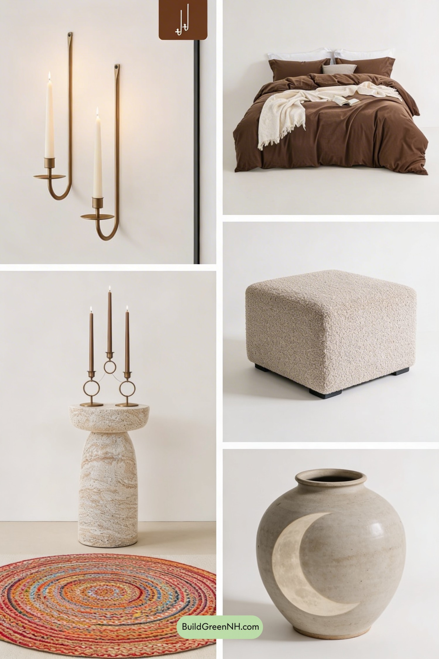 Moodboard for Moonlit Adobe Bedroom Makeover