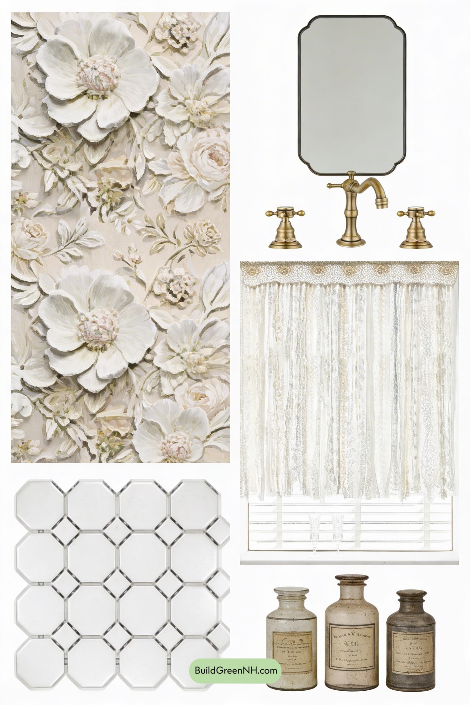 Moodboard for Primrose Cottage Bathroom Makeover