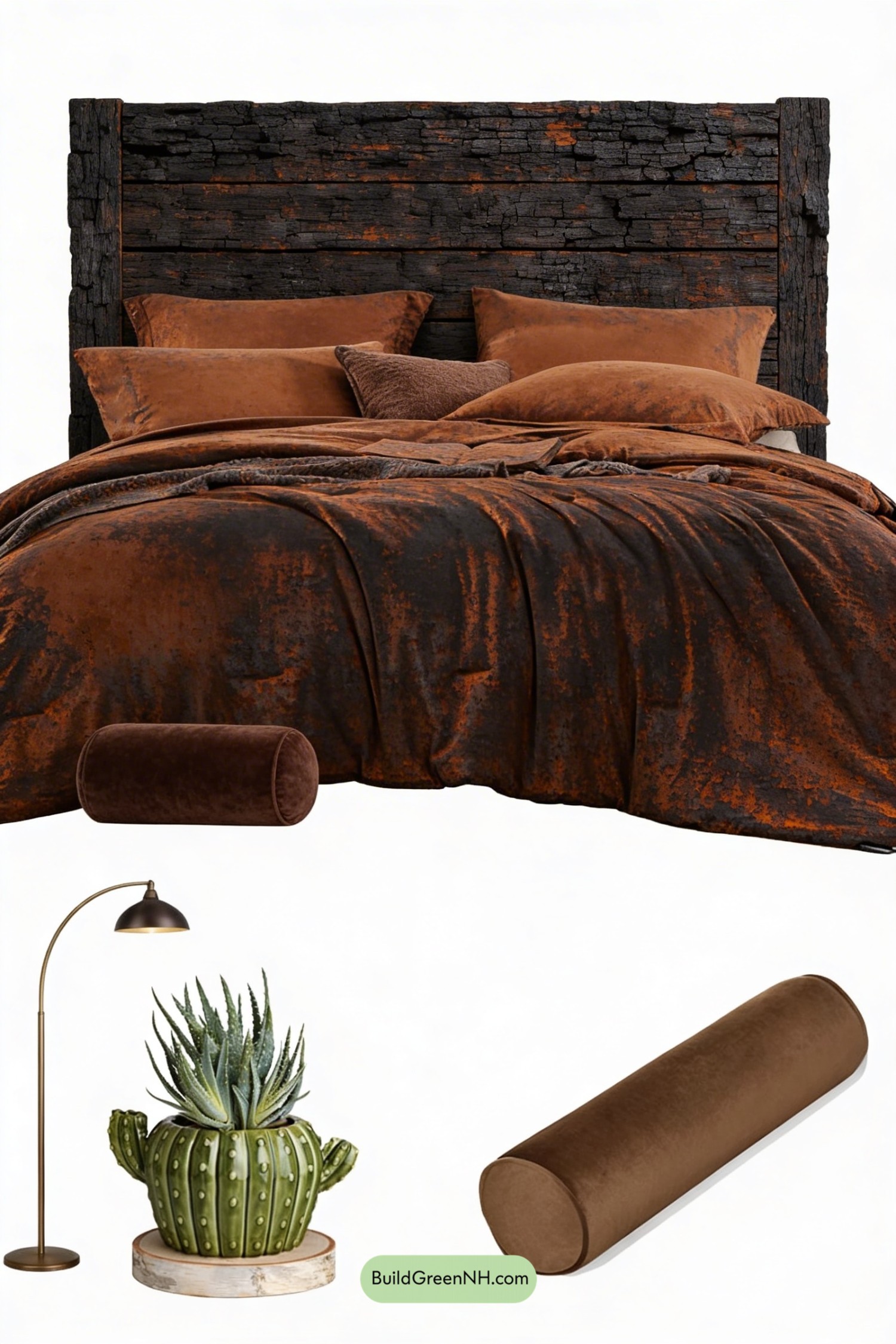 Moodboard for Canyon Dusk Bedroom Makeover