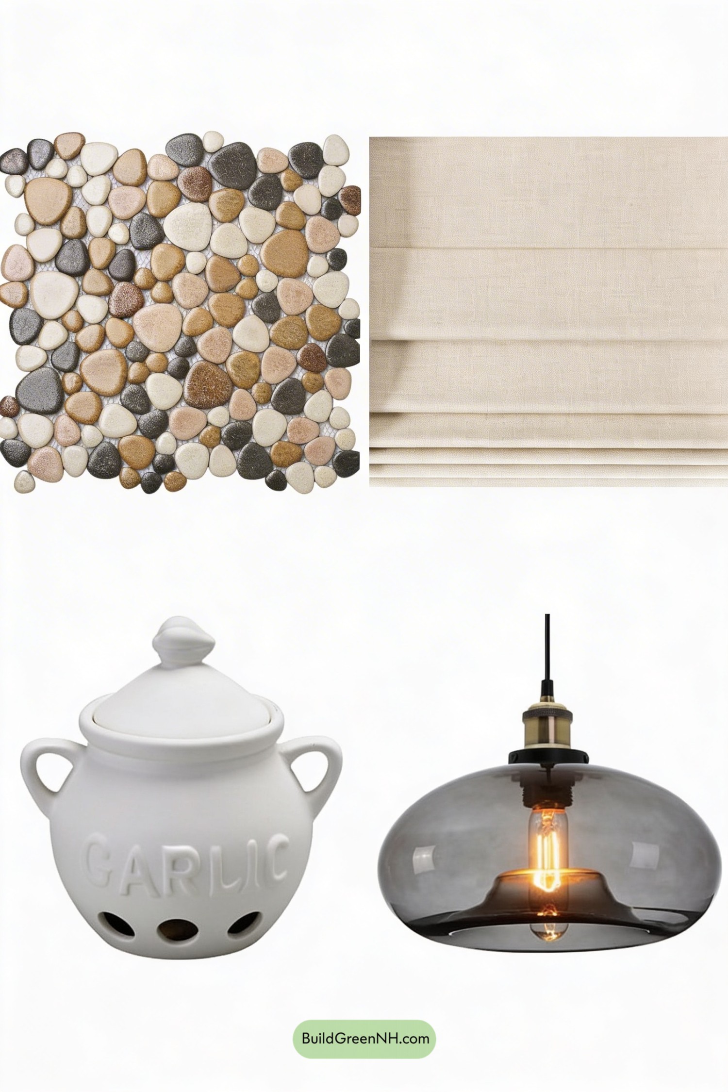 Moodboard for Wabi-Sabi Warm Neutral Bathroom