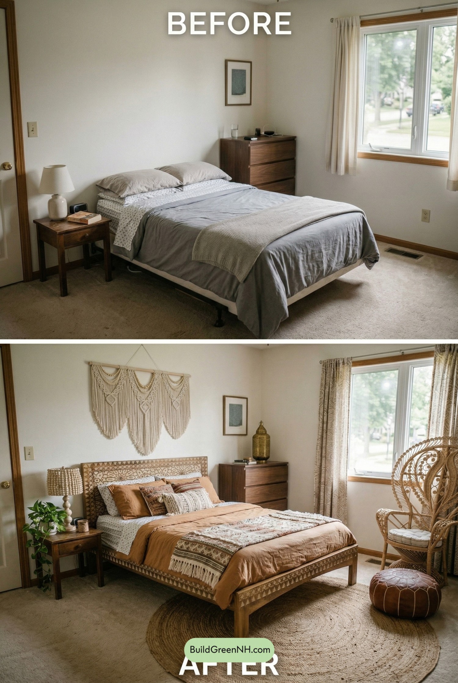 15 Cozy Earthy Bedroom Makeovers That Turn Plain Rooms Into Warm Retreats