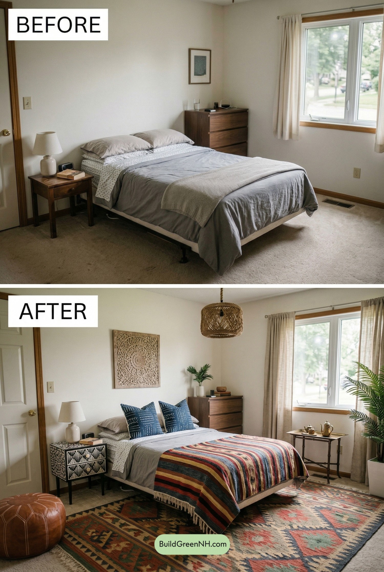 Global Nomad Earthy Cozy Bedroom