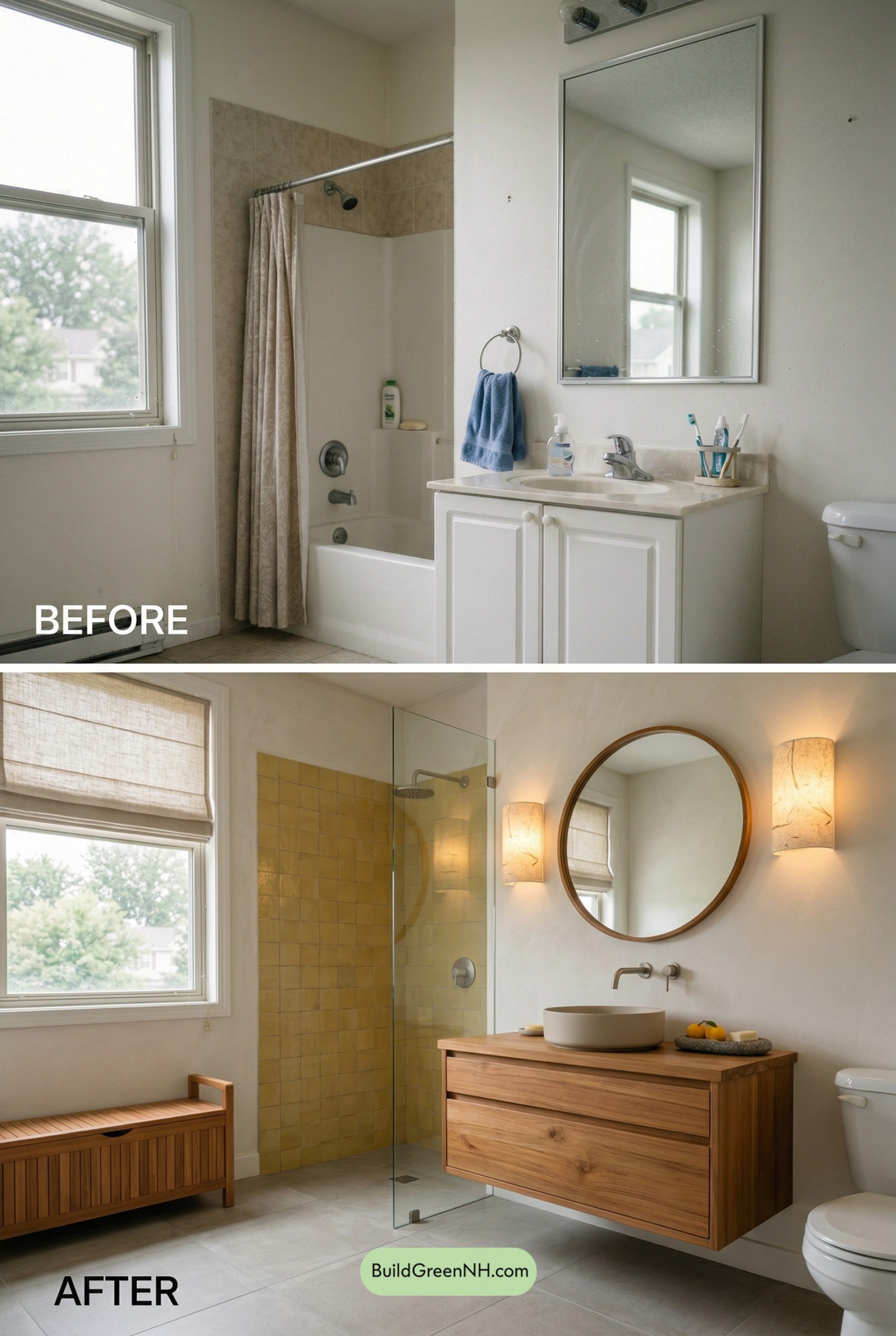 Japandi Yuzu Bathroom Refresh