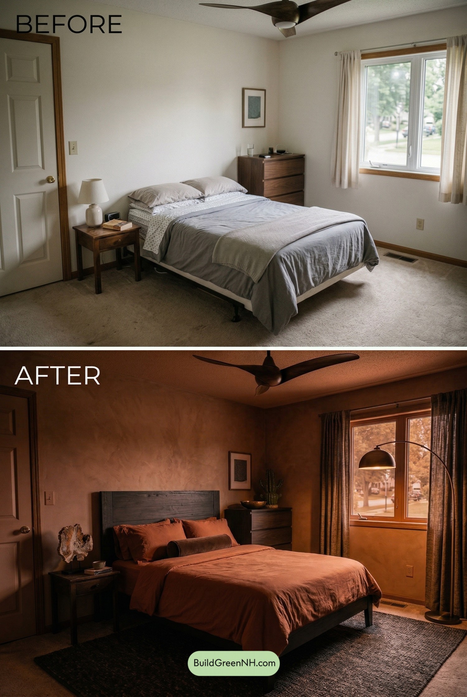 Canyon Dusk Bedroom Makeover