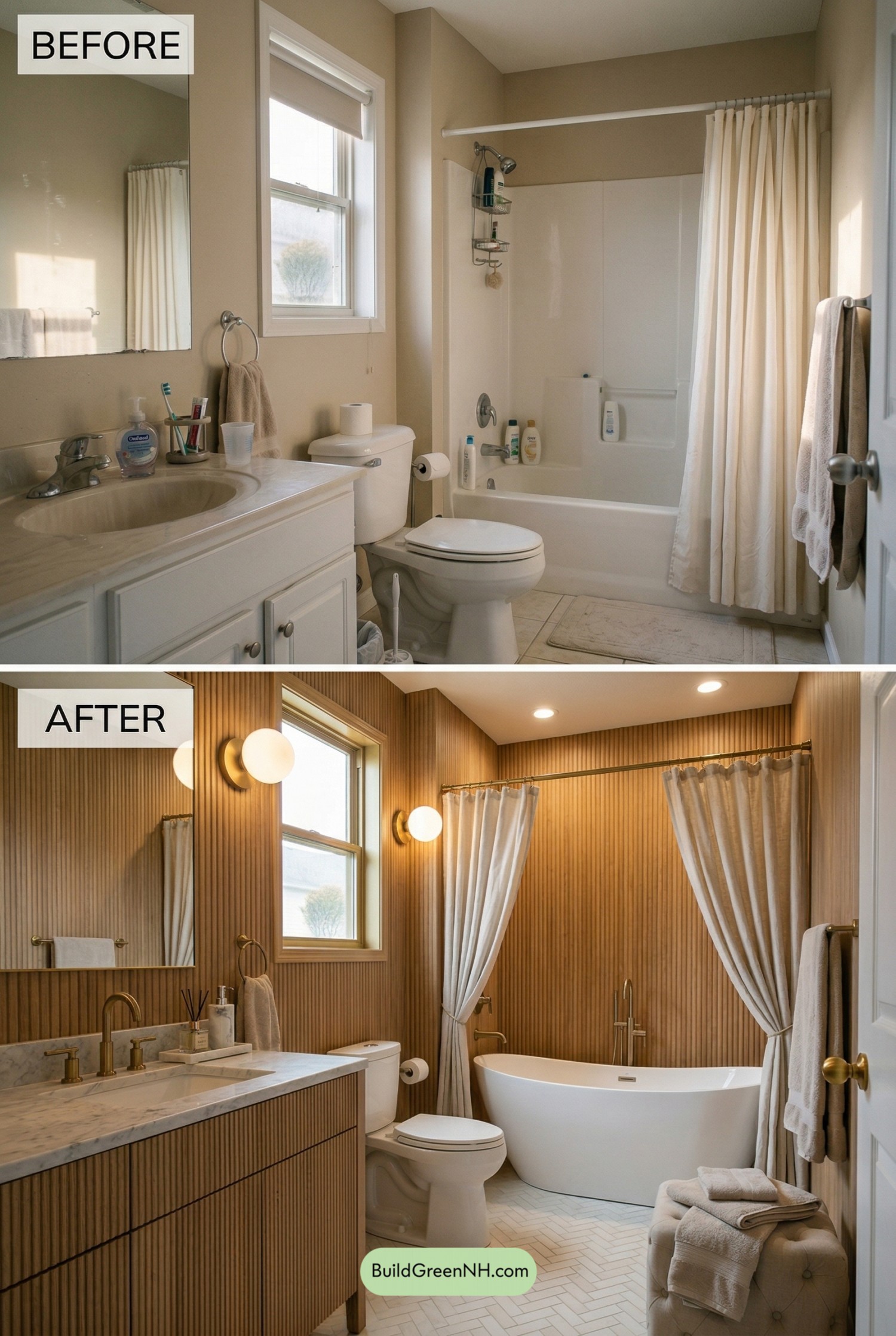 Boutique Warmth in a Neutral Bath