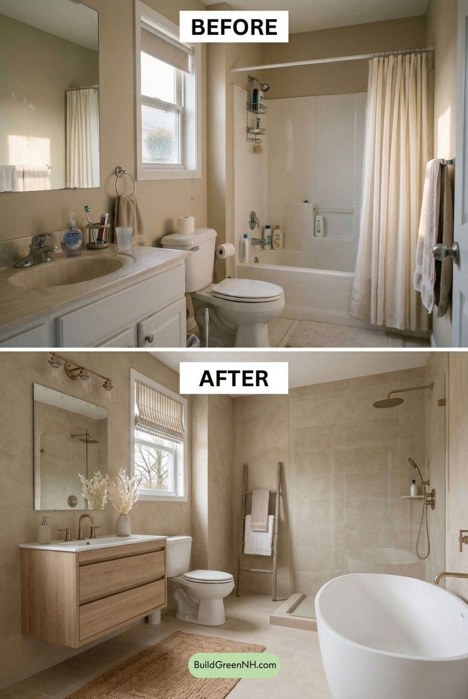 Coastal-Dune Neutral Bathroom