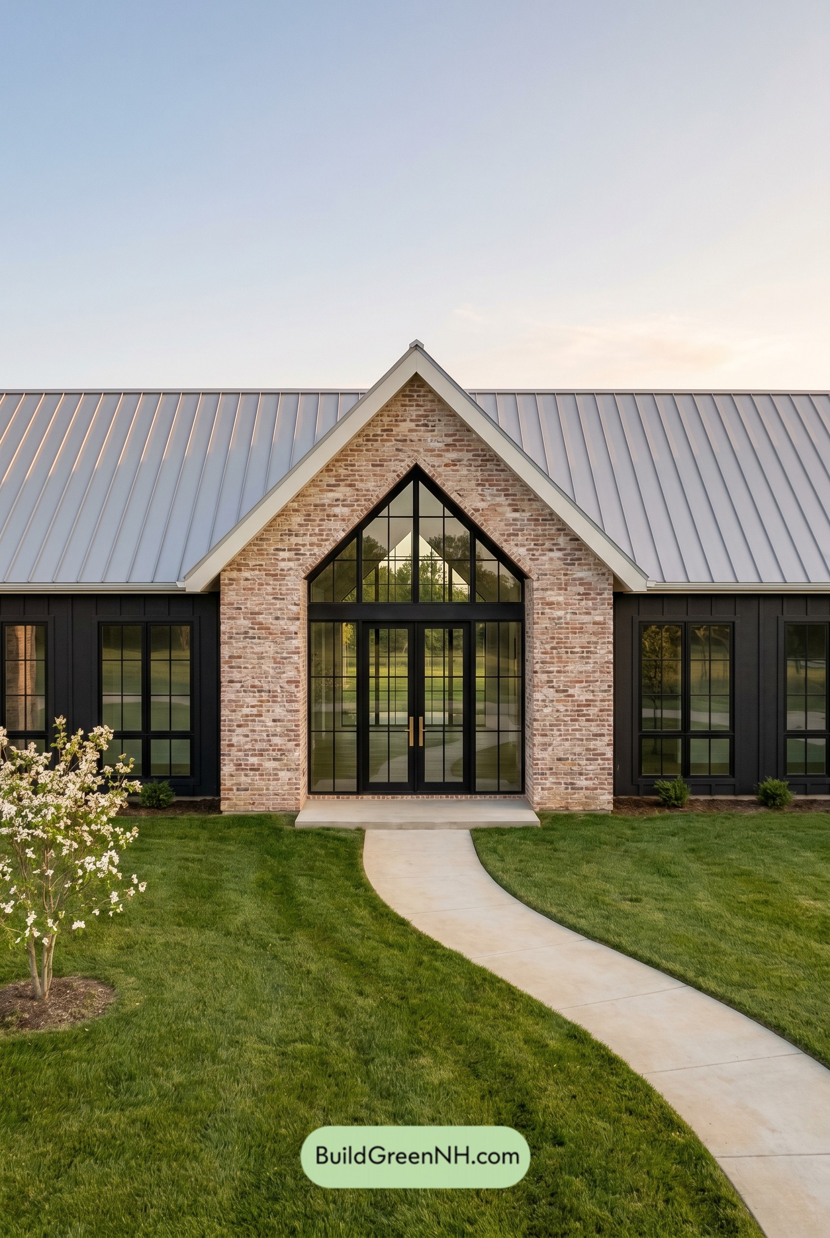 Single Story, 3 Bed, 2 Bath, 1,854 sq. ft. Modern Farmhouse Floor Plans: The Modern Farmhouse Pavilion