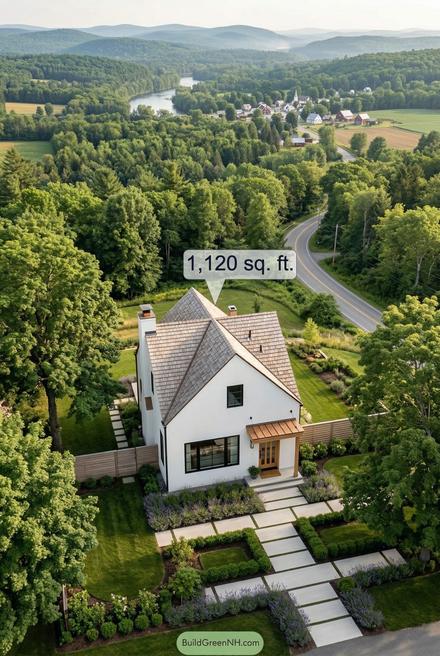 A Whimsical Haven with Timeless Charm Top View