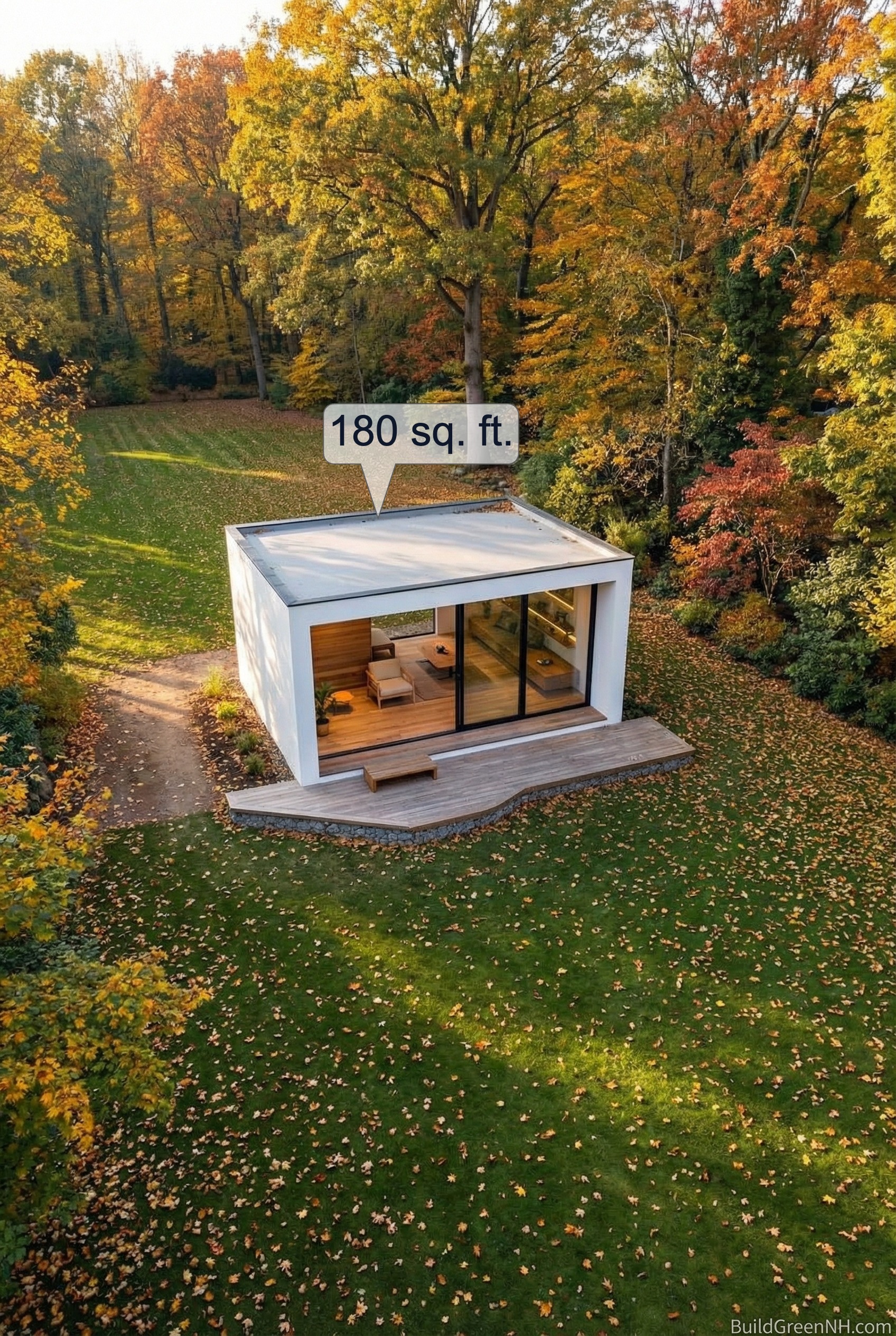 A Glasshouse Getaway in a Box Top View