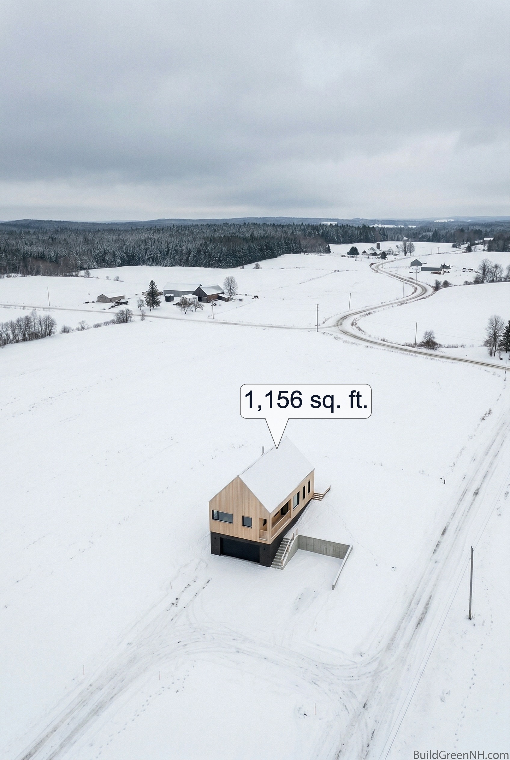The Nordic Split Top View