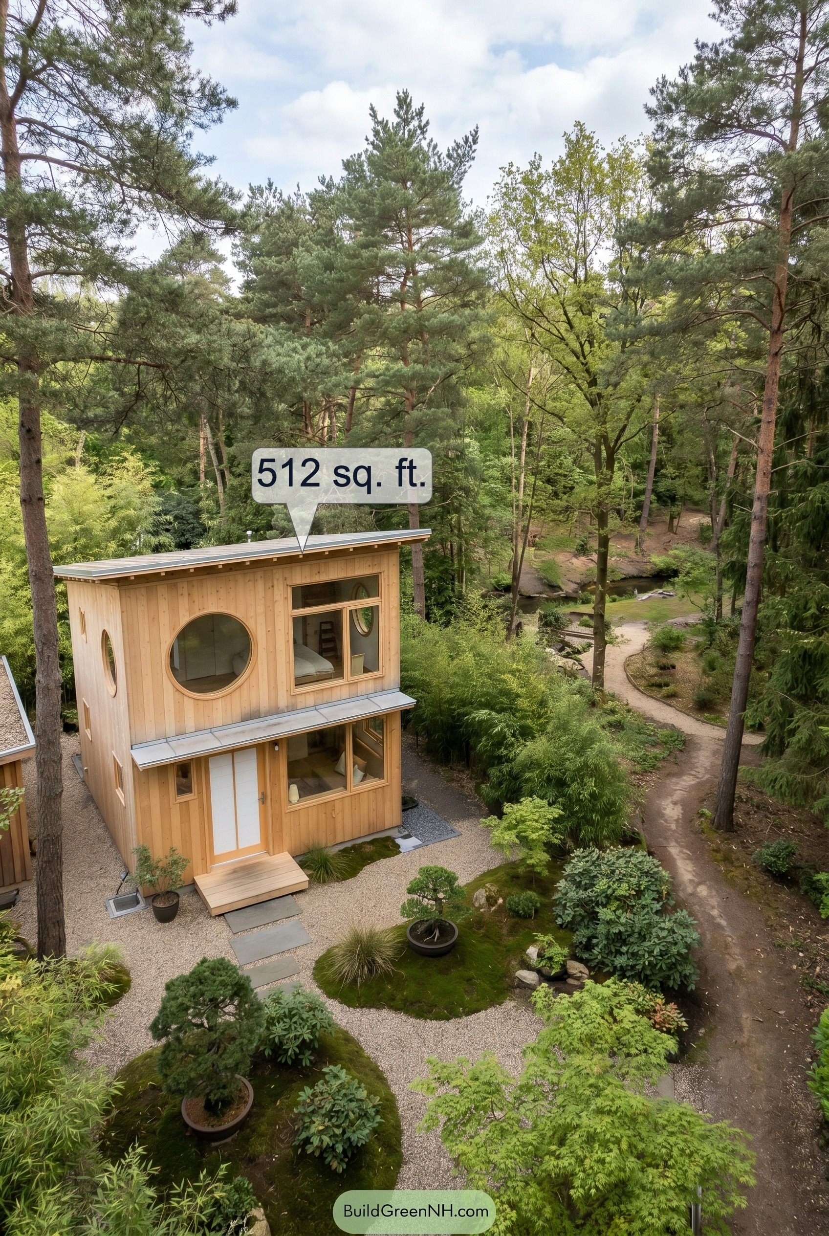 The Pocket-Sized Zen Palace Top View