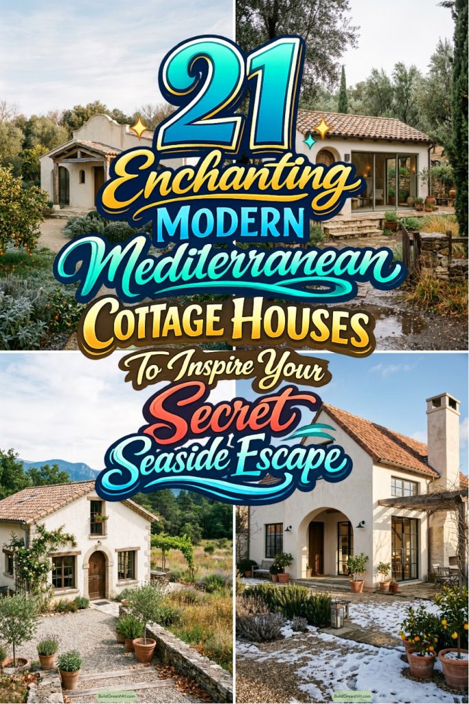 21 Enchanting Modern Mediterranean Cottage Houses To Inspire Your Secret Seaside Escape