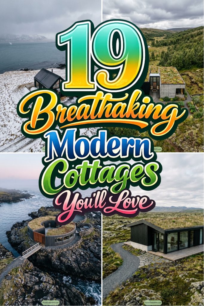 19 Breathtaking Modern Cottages You'll Love