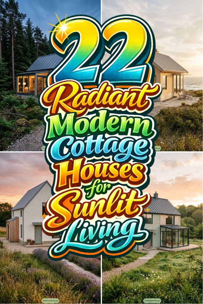 22 Radiant Modern Cottage Houses for Sunlit Living