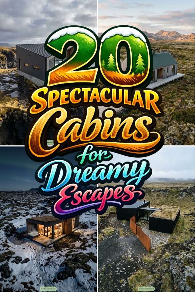 20 Spectacular Cabins for Dreamy Escapes