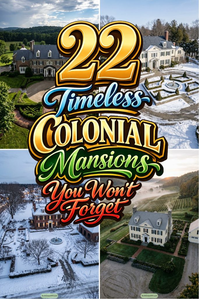 22 Timeless Colonial Mansions You Won't Forget