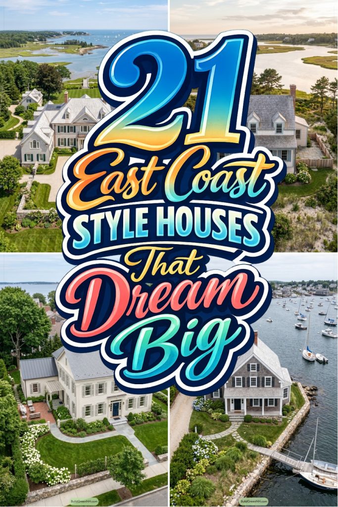 21 East Coast Style Houses That Dream Big