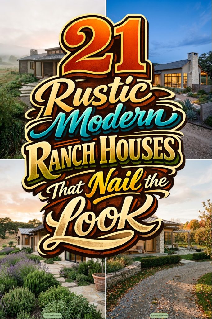 21 Rustic Modern Ranch Houses That Nail the Look