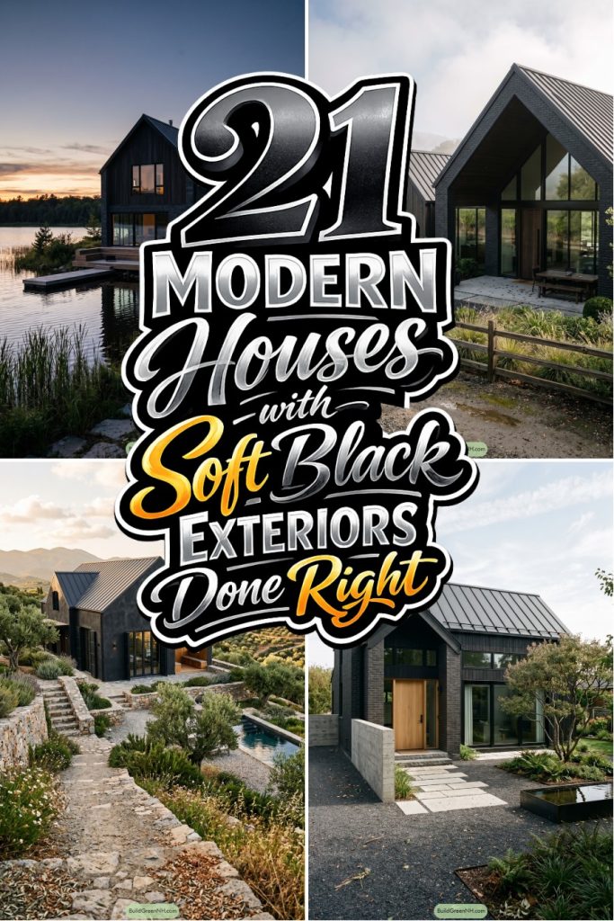 21 Modern Houses with Soft Black Exteriors Done Right