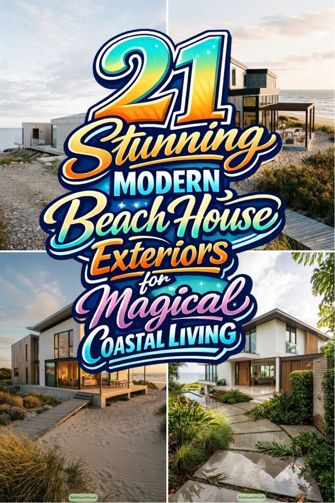 21 Stunning Modern Beach House Exteriors for Magical Coastal Living