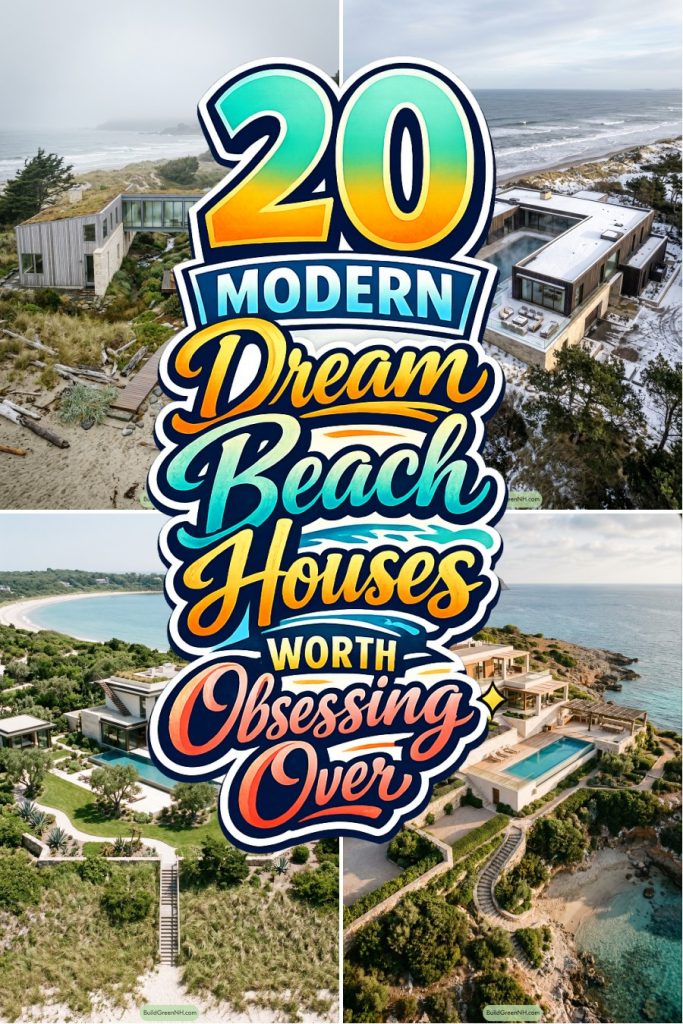 20 Modern Dream Beach Houses Worth Obsessing Over