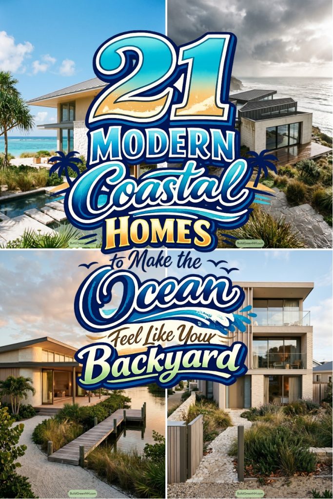21 Modern Coastal Homes to Make the Ocean Feel Like Your Backyard