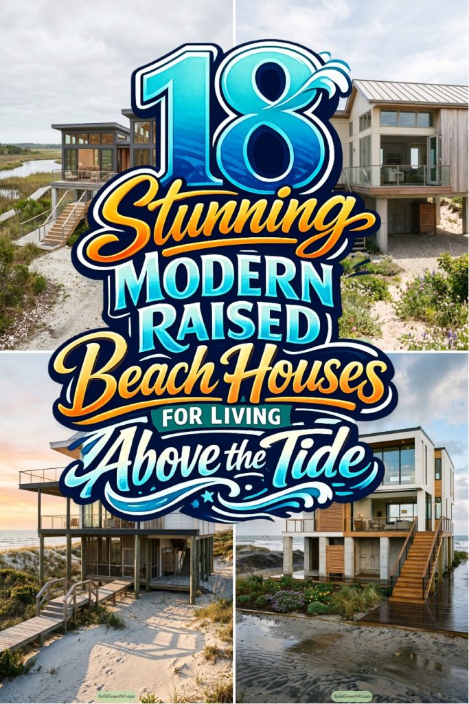18 Stunning Modern Raised Beach Houses for Living Above the Tide