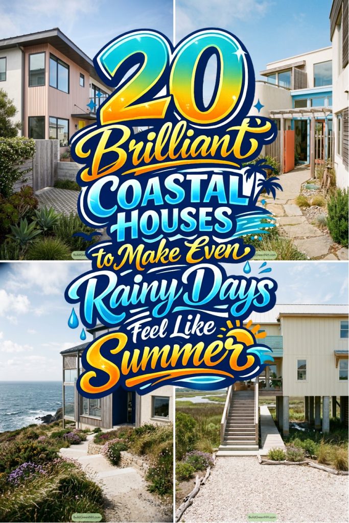 20 Brilliant Coastal Houses to Make Even Rainy Days Feel Like Summer