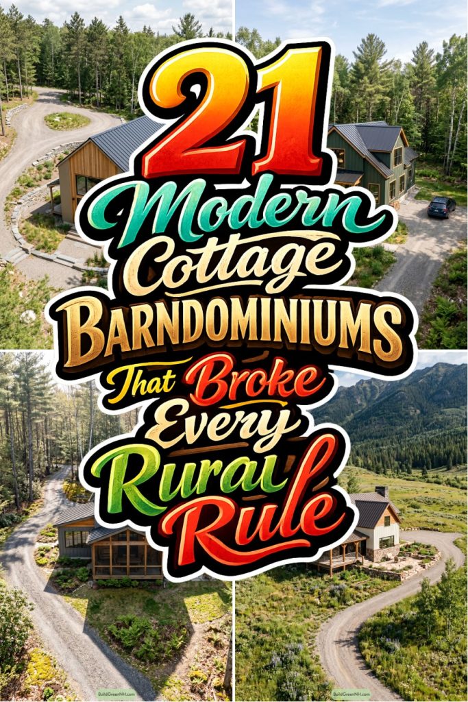 21 Modern Cottage Barndominiums That Broke Every Rural Rule