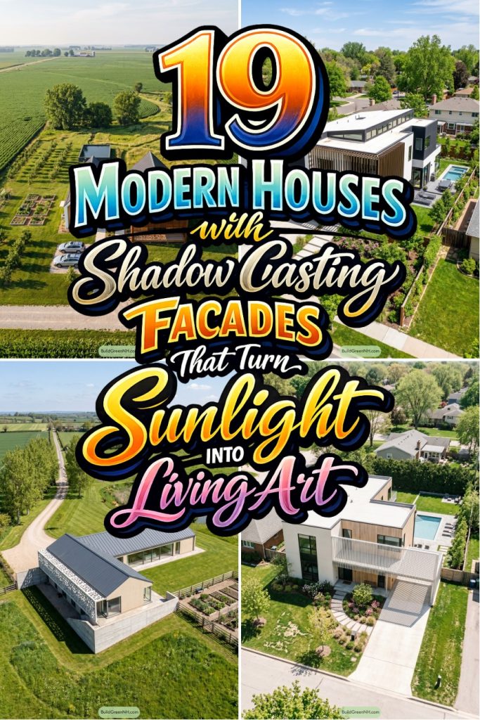19 Modern Houses with Shadow Casting Facades That Turn Sunlight Into Living Art