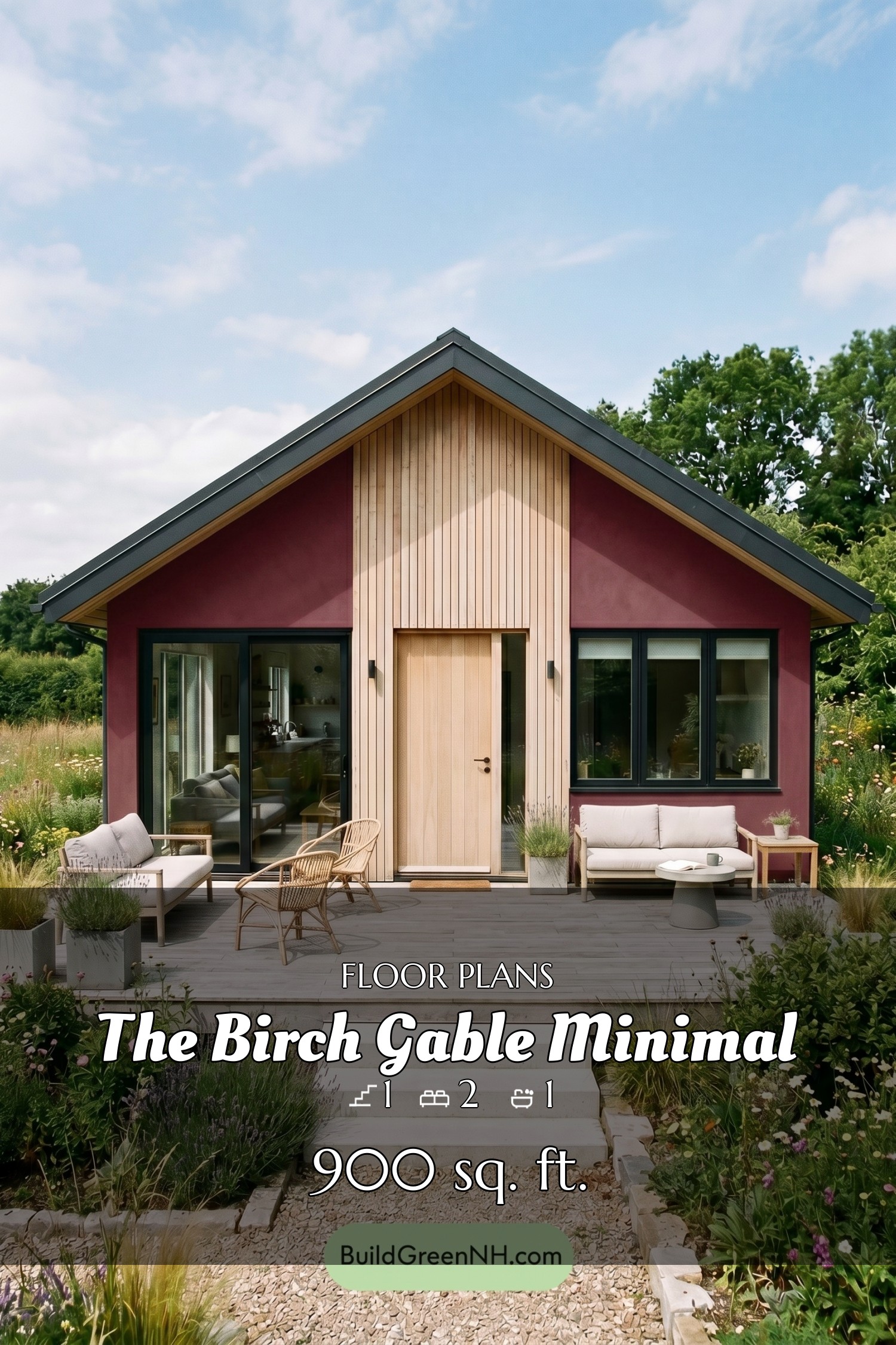House Siding Color Deep Red