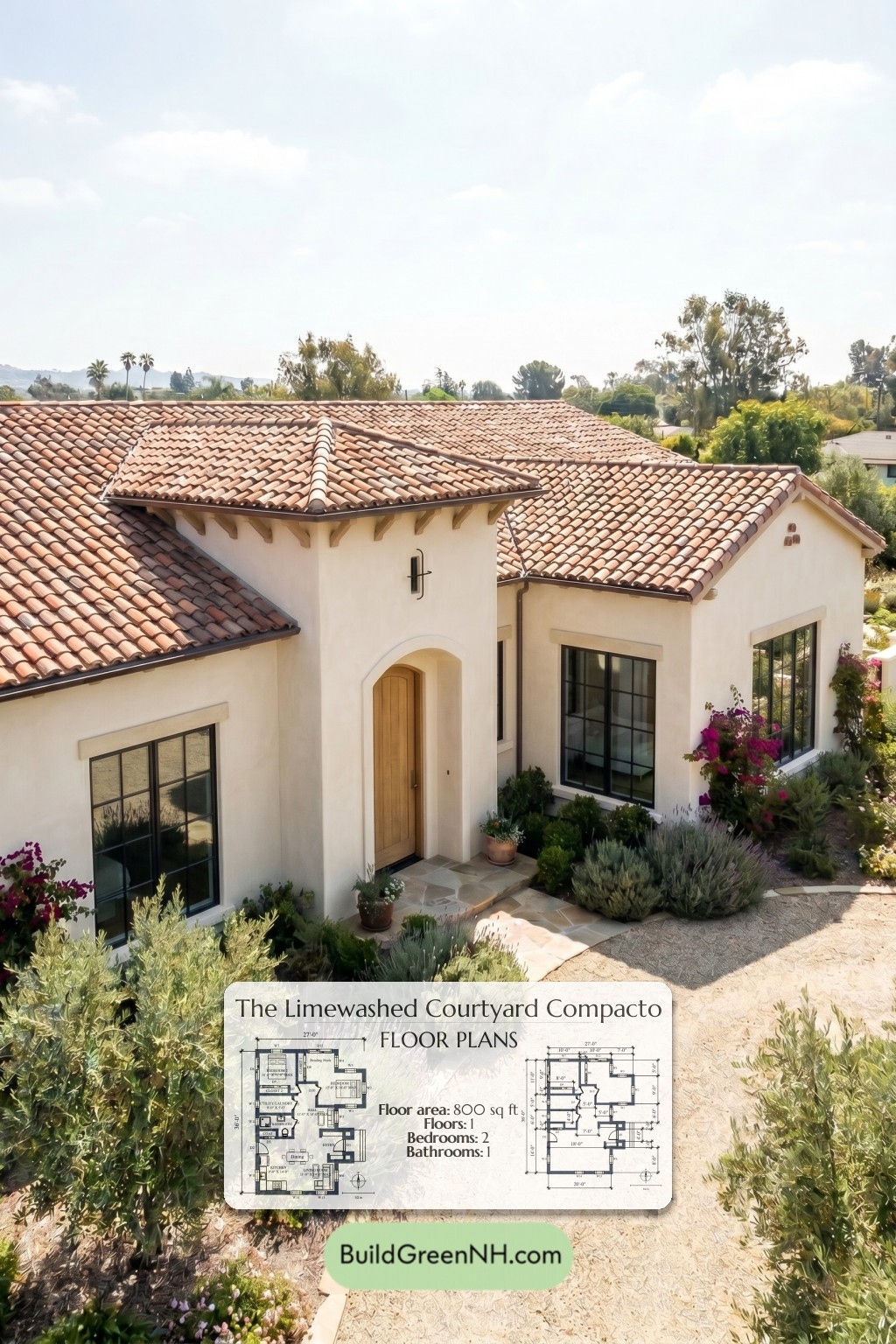 Limewashed Courtyard Compacto