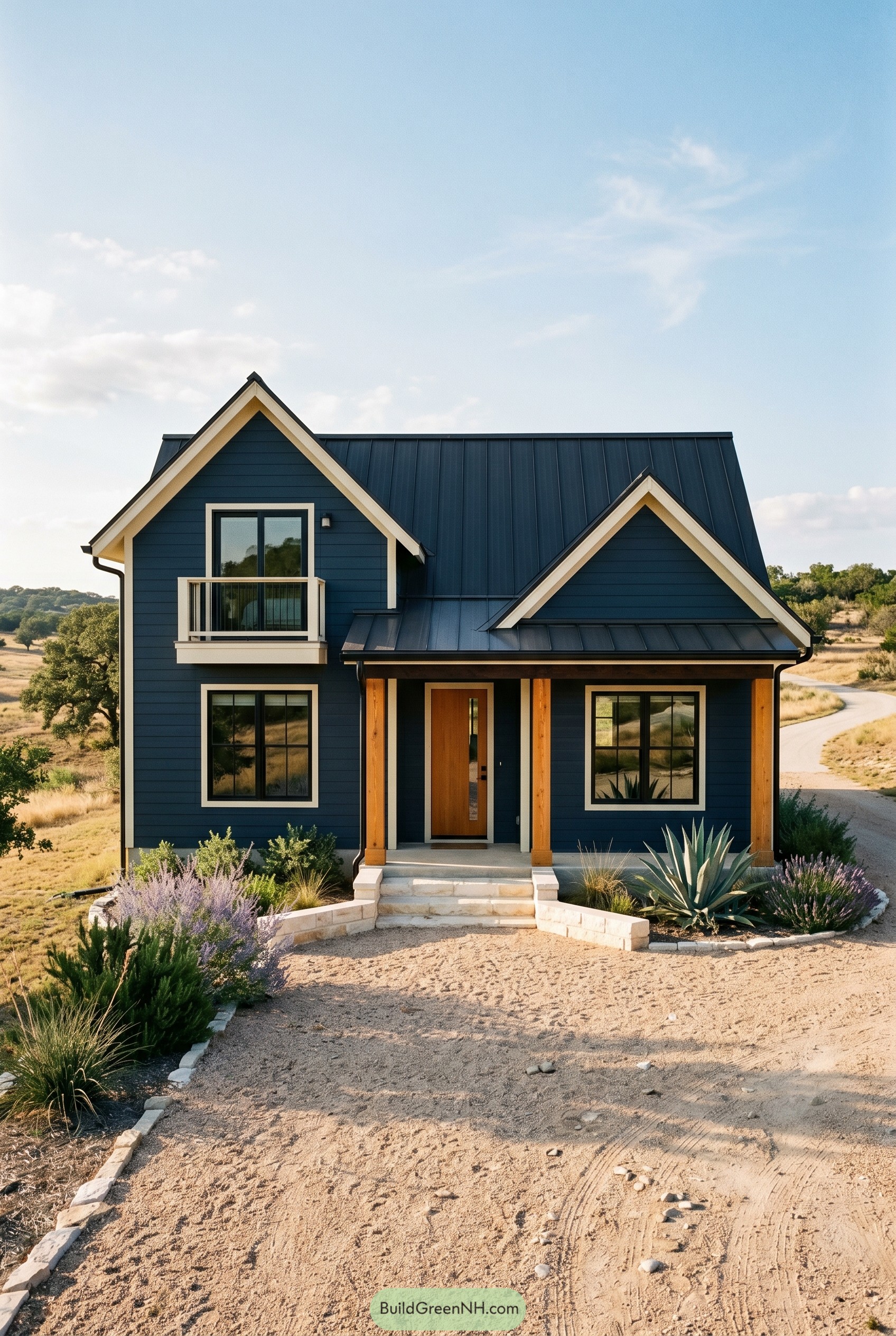 21 Modern Cottages with Deep Blue Exteriors That Outshine Neutrals