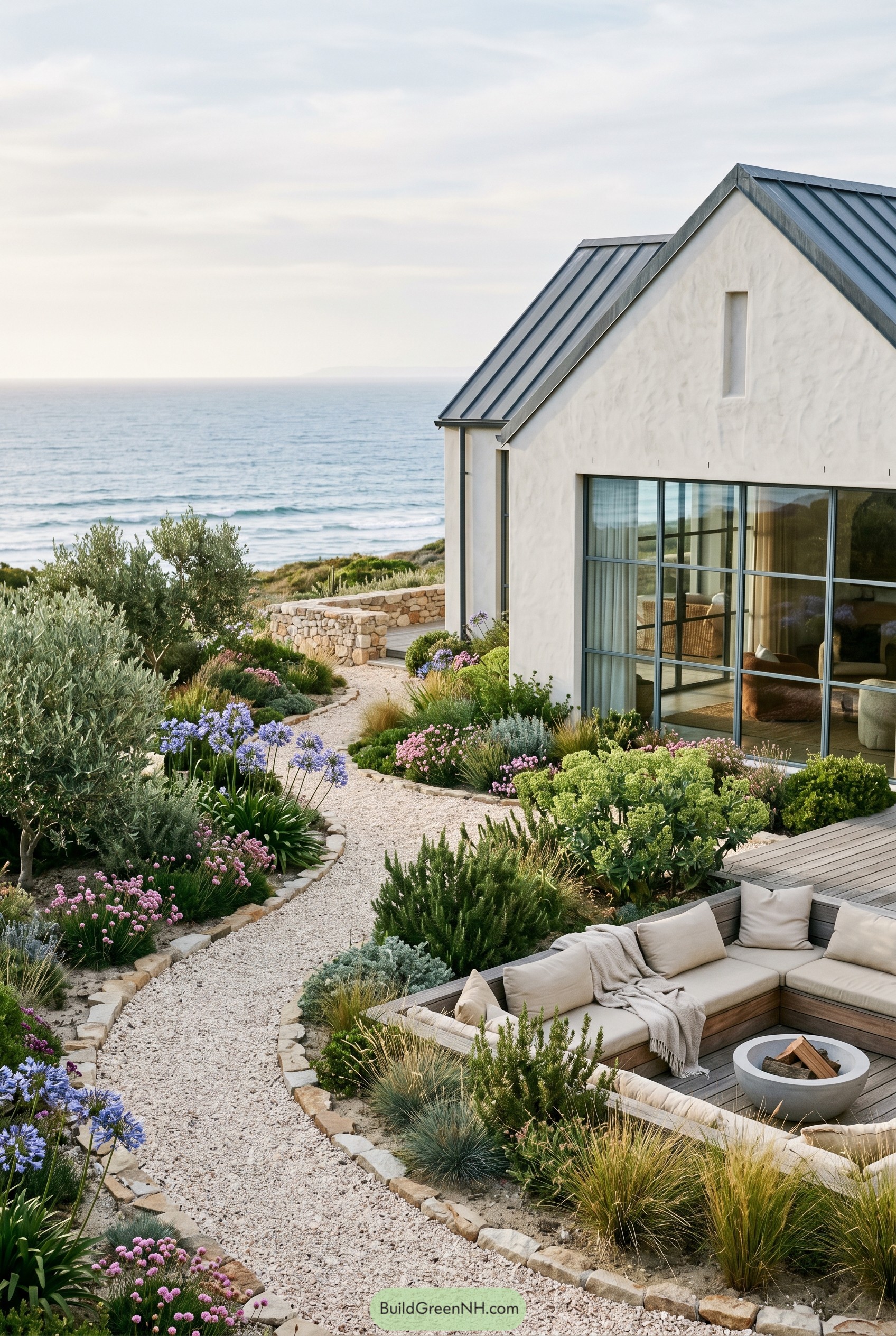 Modern Gabled Houses With Luxury Gardens