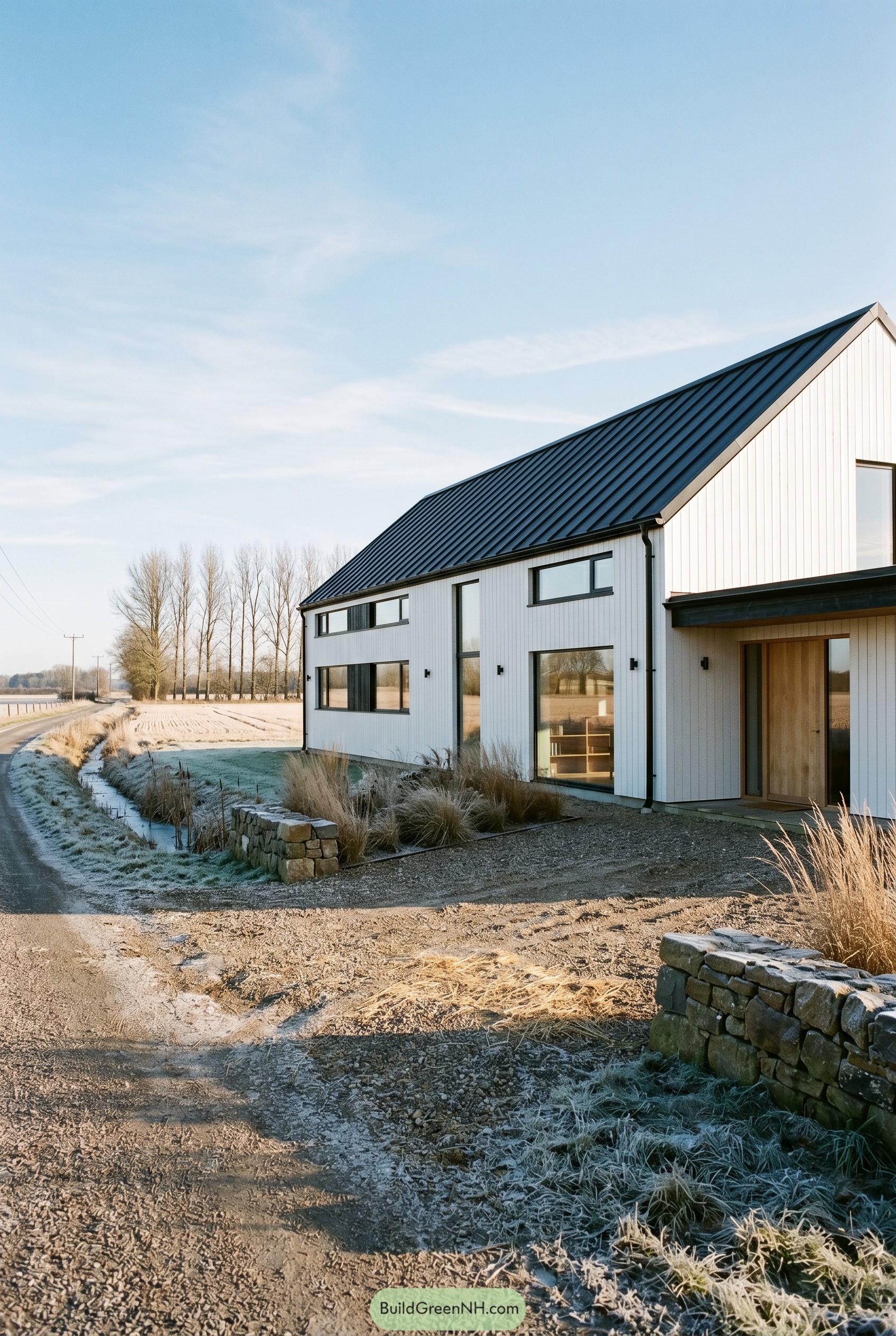 20 Striking White Scandinavian Houses to Inspire Snow White Curb Appeal