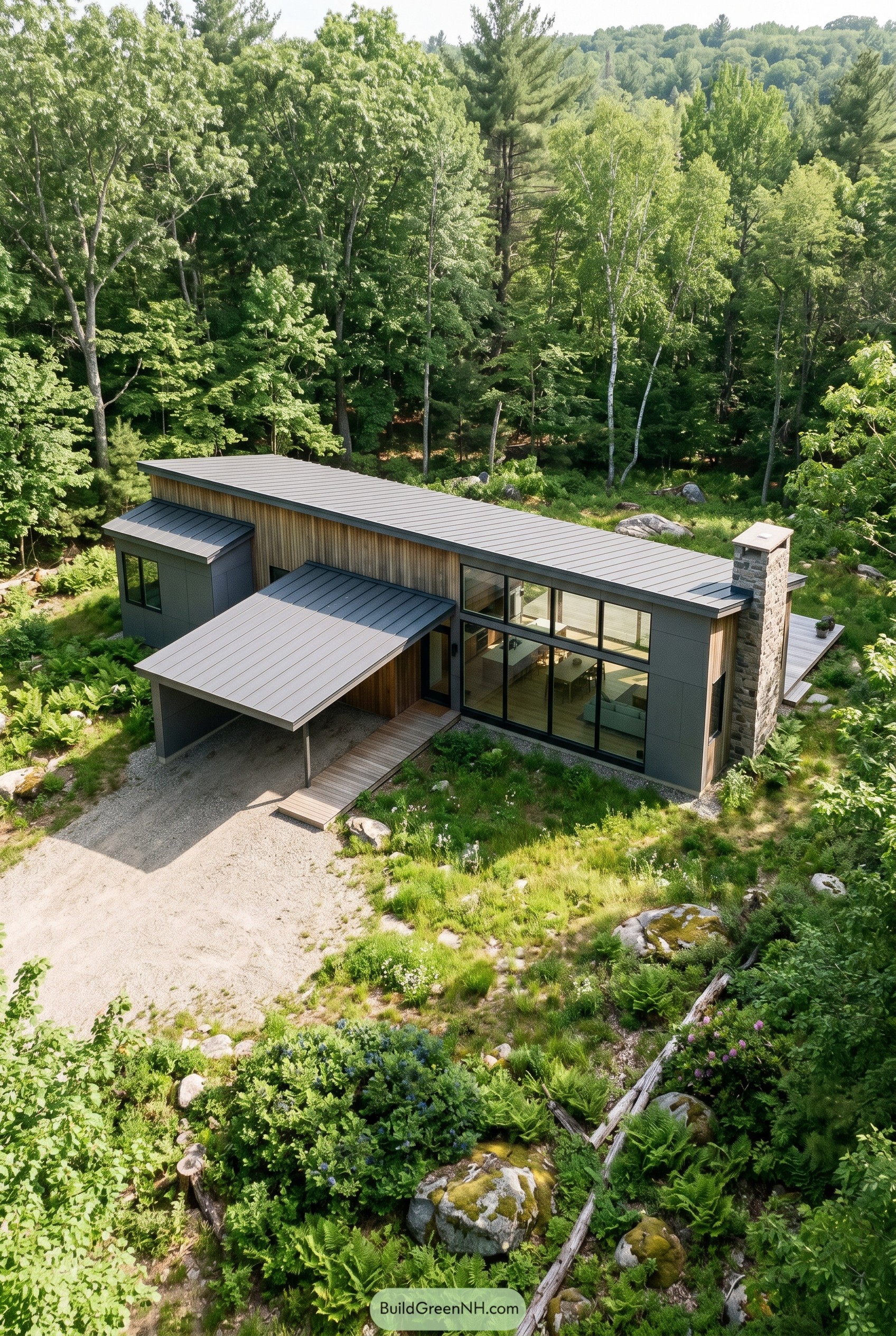 21 Modern Single Story Houses with Carports
