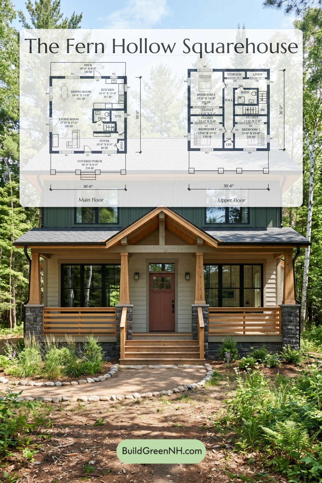Fern Hollow Squarehouse Floor Plan