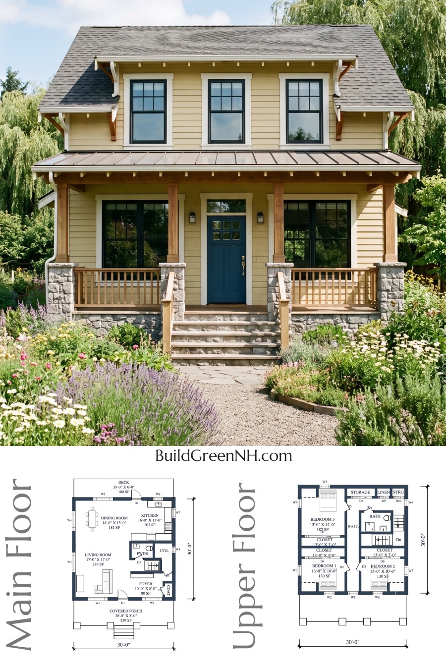 Willowcup Porch House Floor Plan