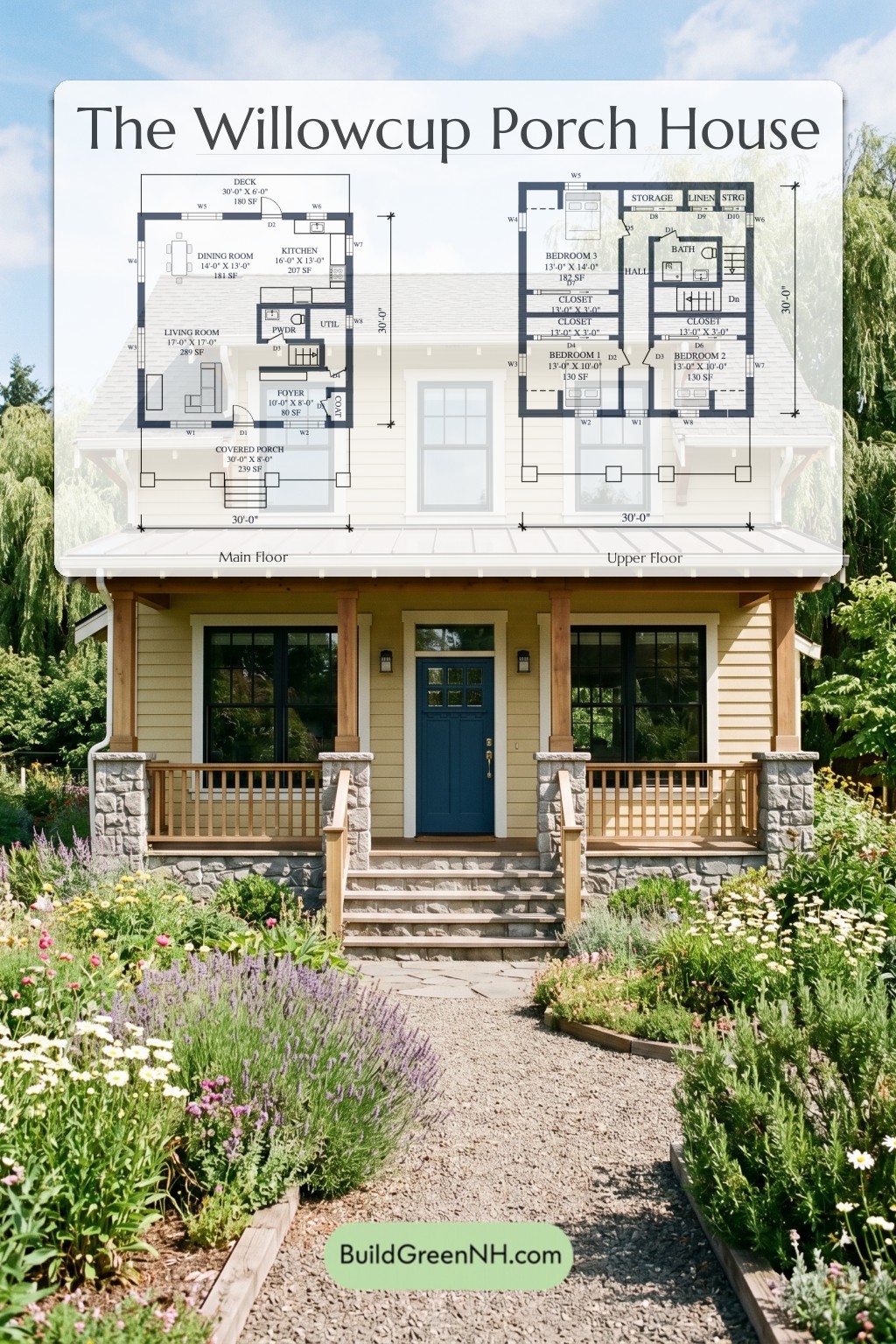 Willowcup Porch House Floor Plan