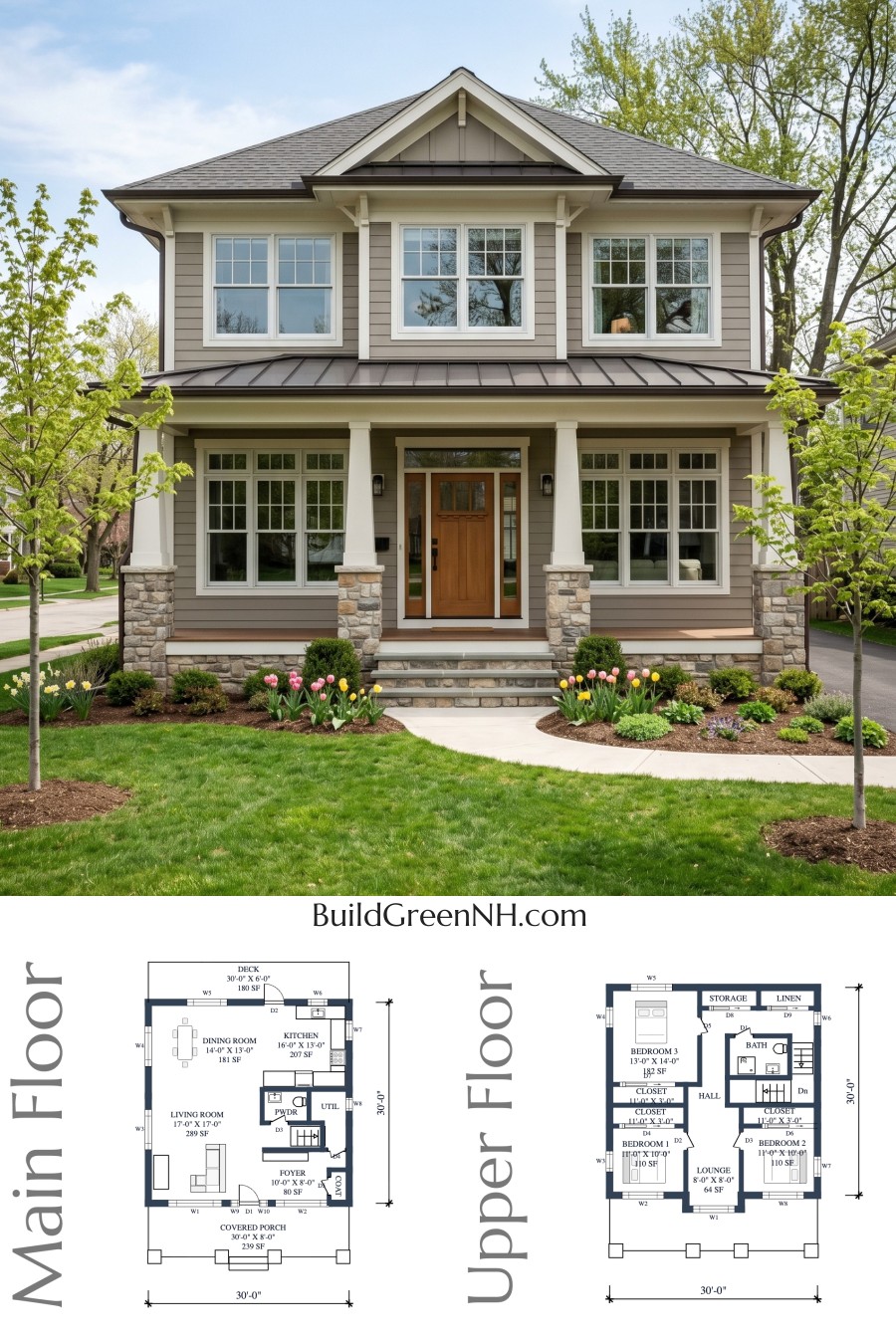 Porchlight Maple Modern Floor Plan