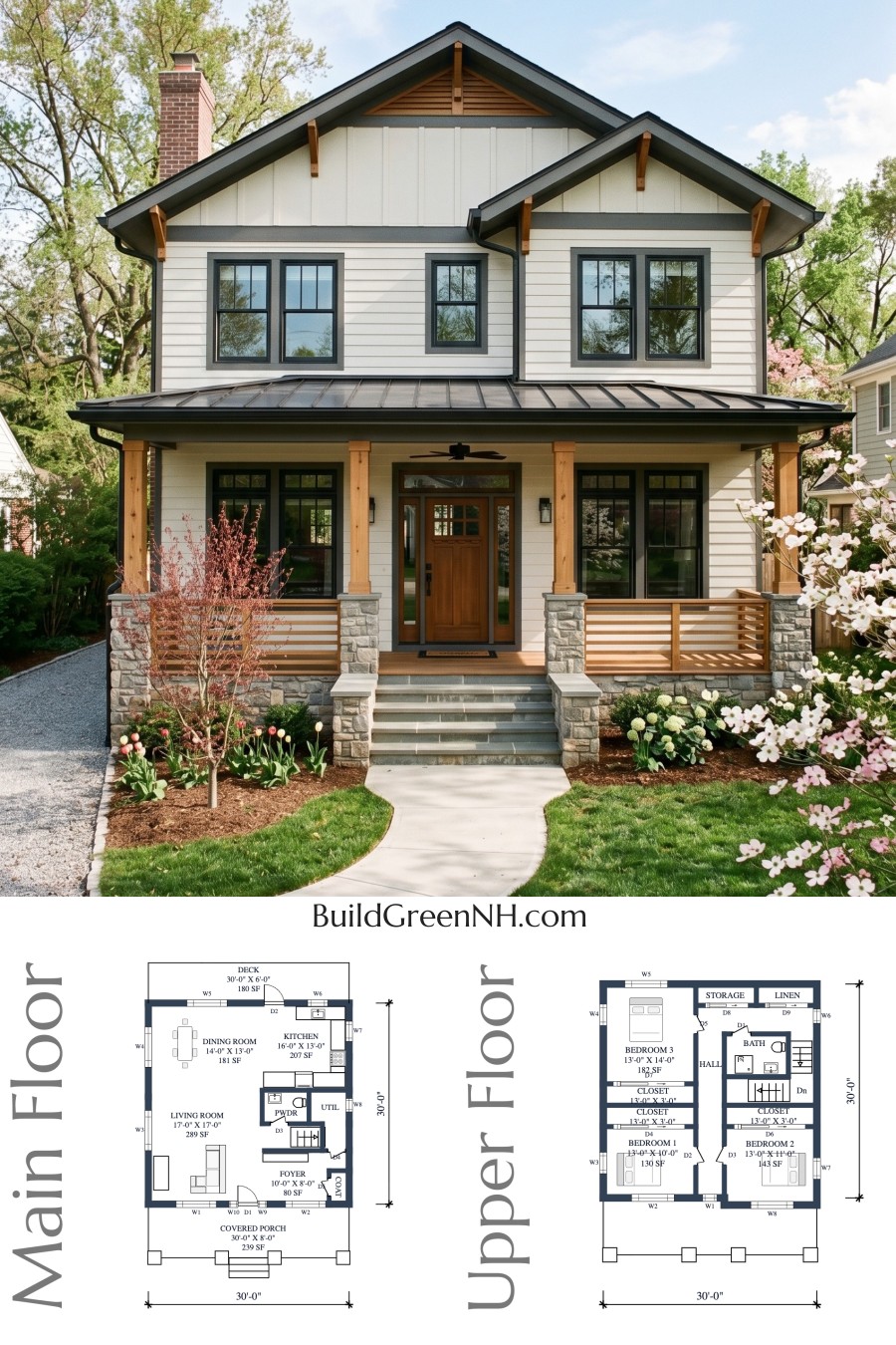 Maple Porch Square Floor Plan