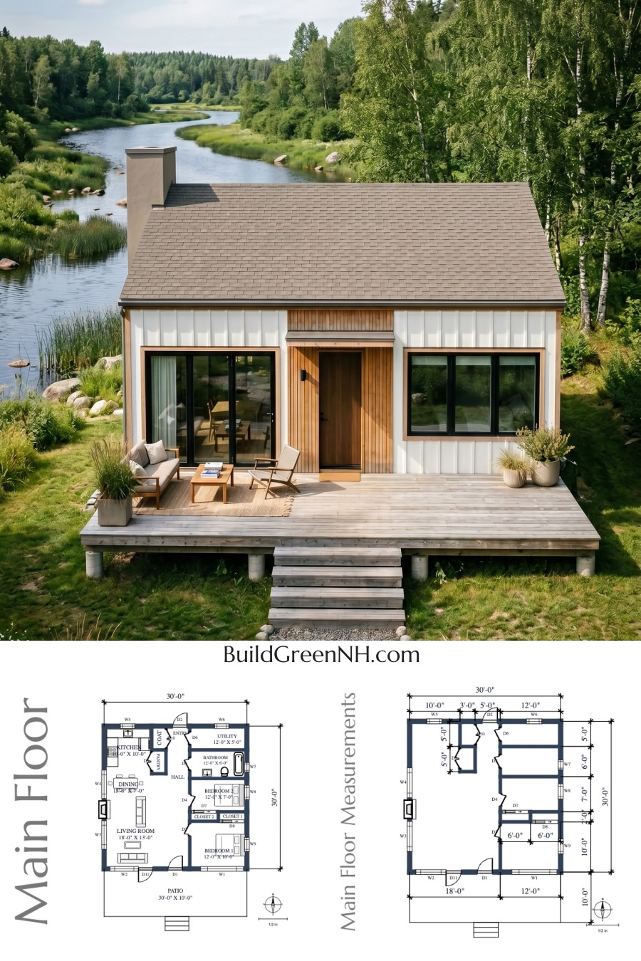 Riverbend Scandi Square Floor Plan