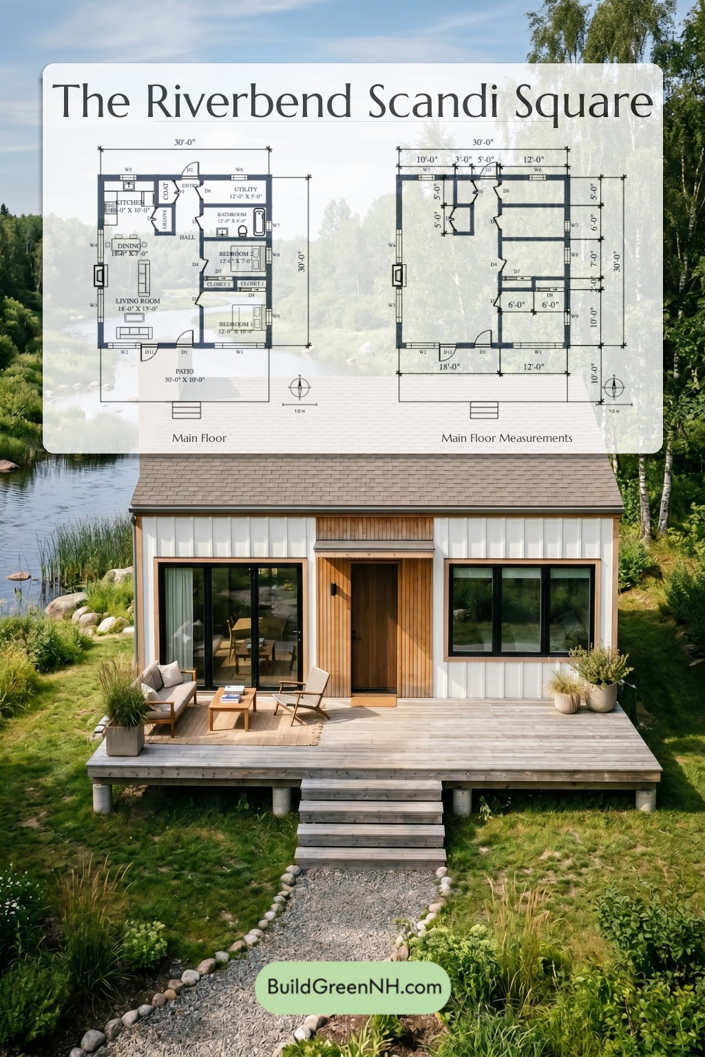 Riverbend Scandi Square Floor Plan