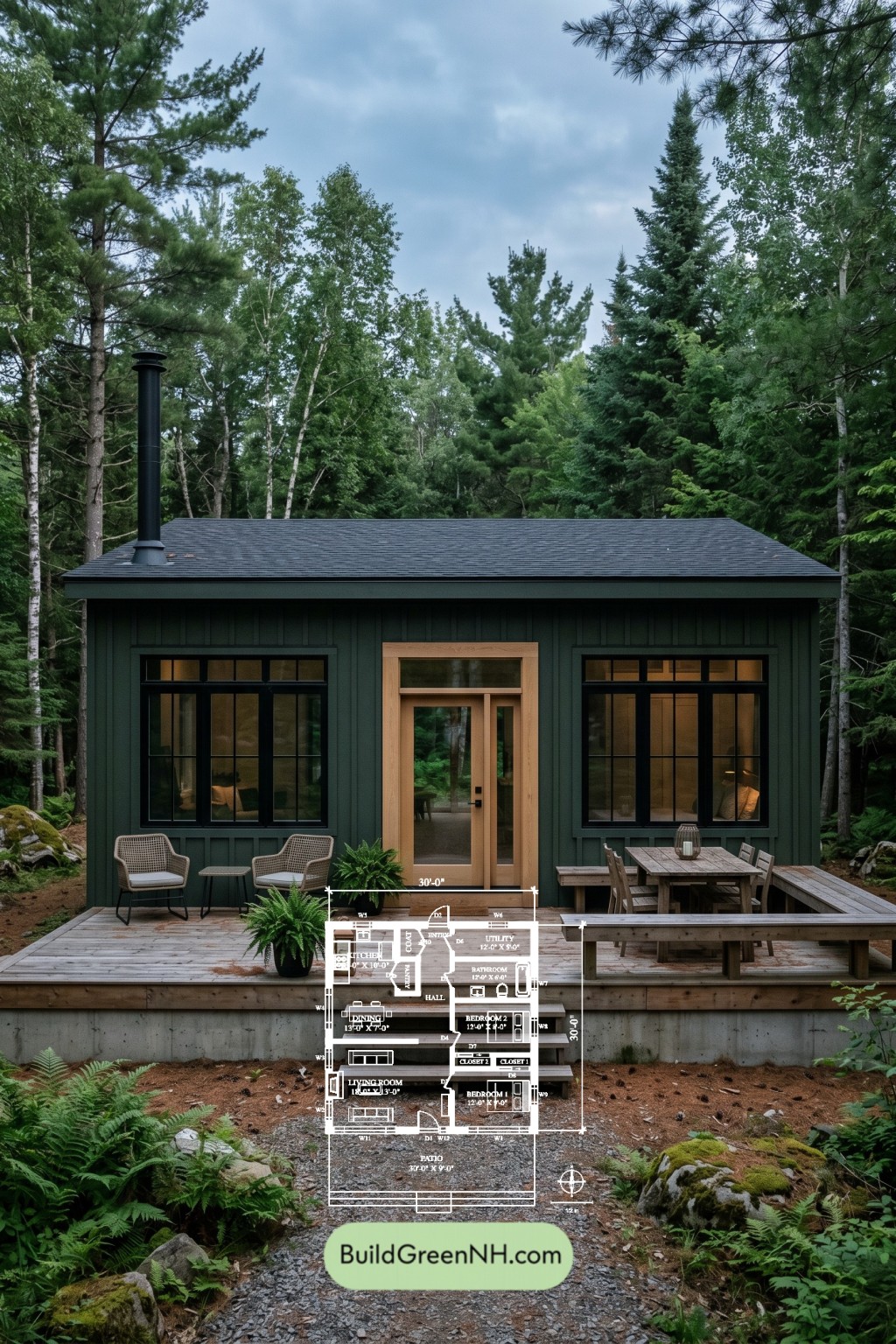 Fern Hollow Bungalow Floor Plan