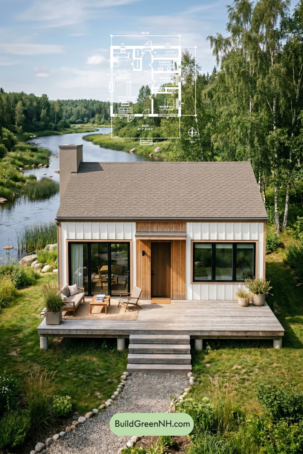 Riverbend Scandi Square Floor Plan