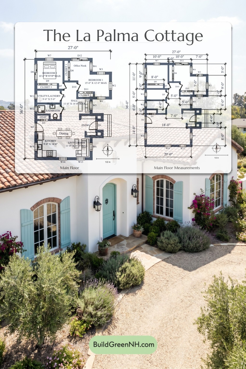 La Palma Cottage Floor Plan