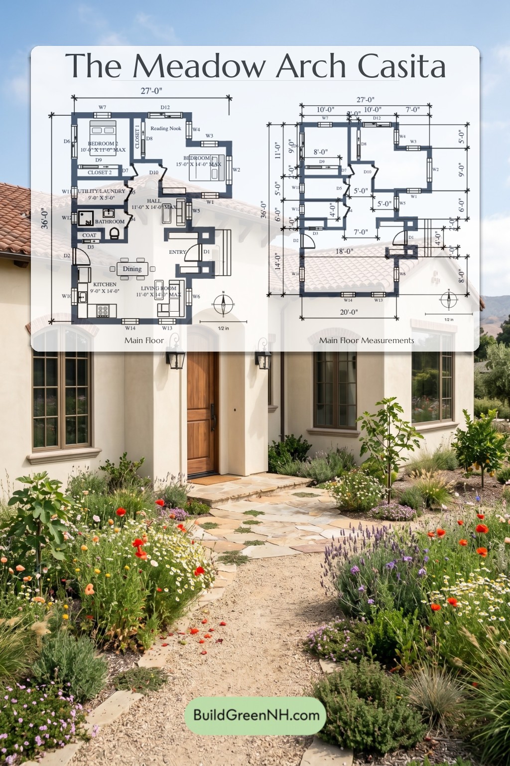 Meadow Arch Casita Floor Plan