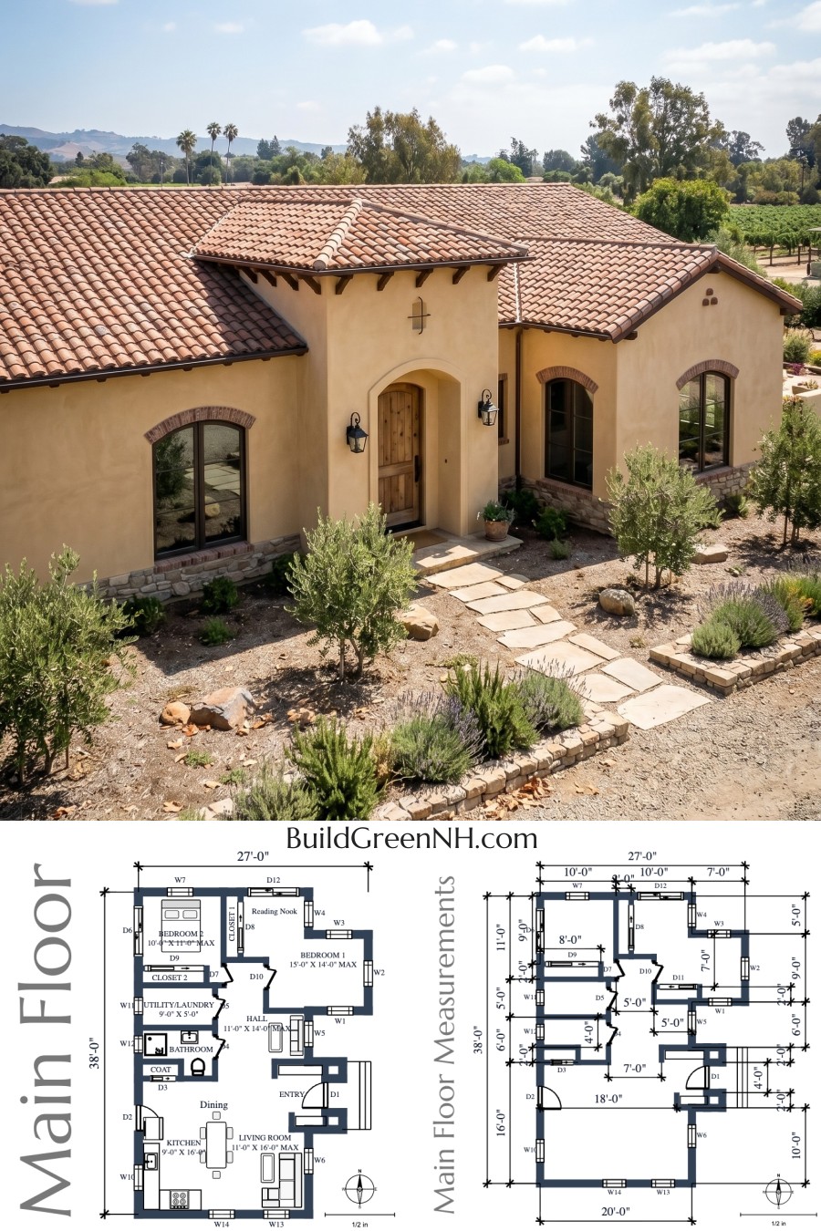 Olive Row Micro-Villa Floor Plan